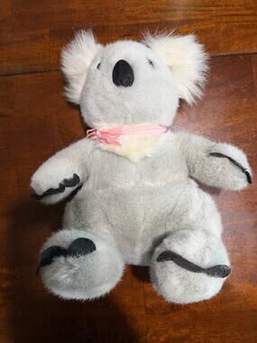 Build-A-Bear Workshop Gray Koala Plush Stuffed Animal with 4 phrases